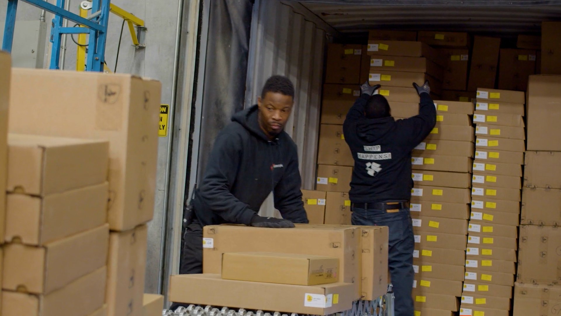 Materialogic receiving team
