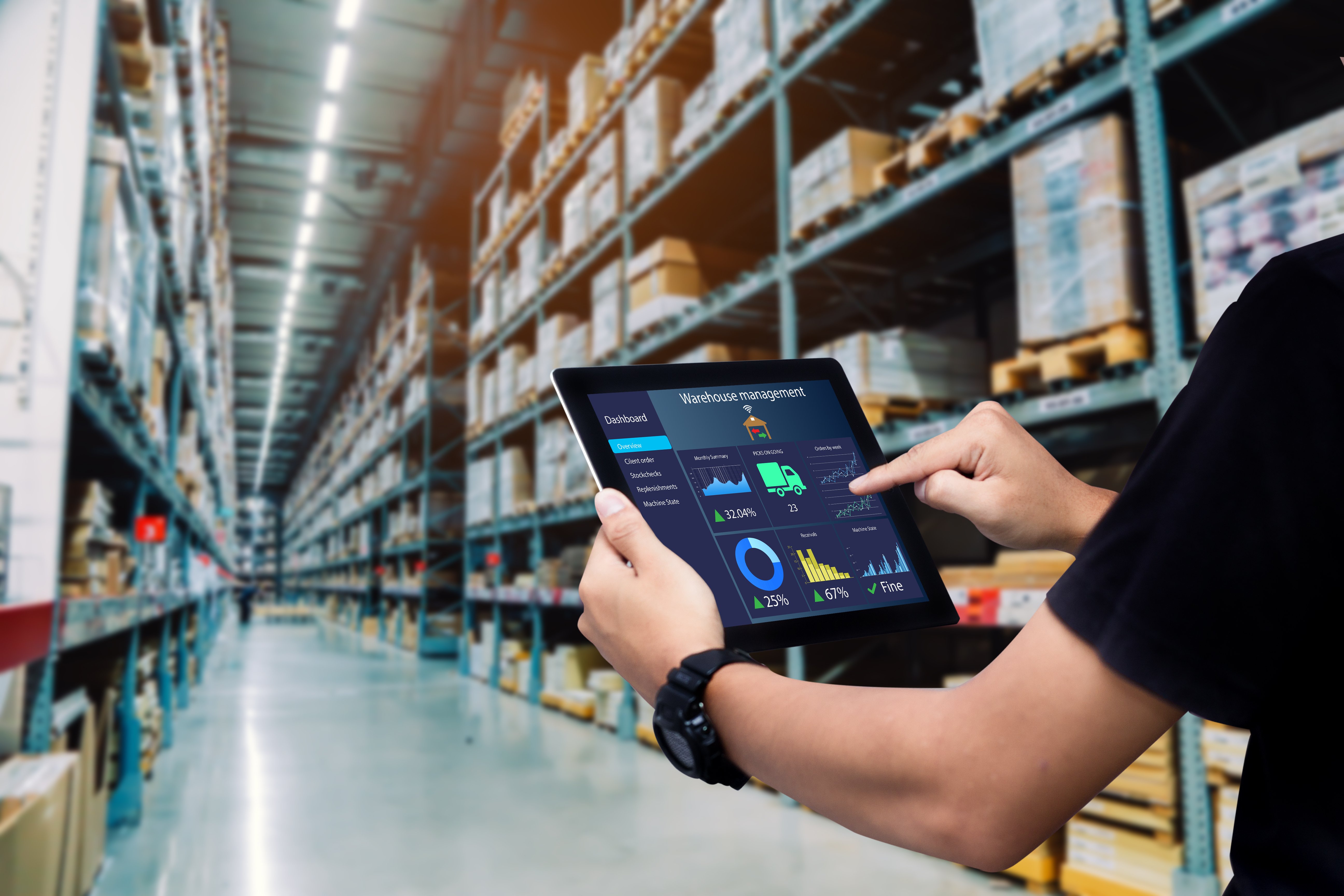 Warehouse management software